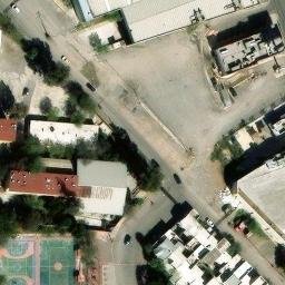 General Escobedo Beach Volleyball Court #3 — aerial view