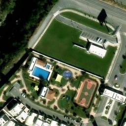 Apodaca Beach Volleyball Court #5 — aerial view