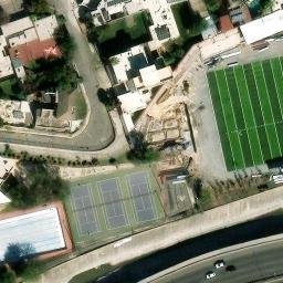 San Nicolás de los Garza Beach Volleyball Court #11 — aerial view
