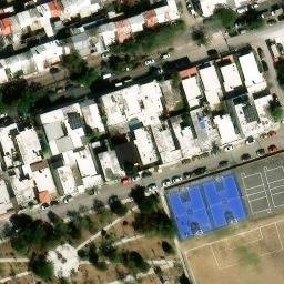 San Nicolás de los Garza Beach Volleyball Court #2 — aerial view