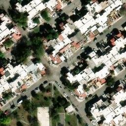 San Nicolás de los Garza Beach Volleyball Court #1 — aerial view