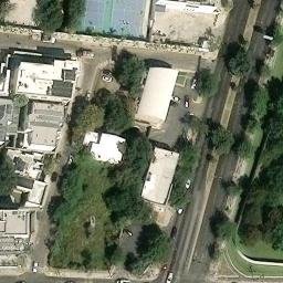 San Pedro Garza García Beach Volleyball Court #2 — aerial view