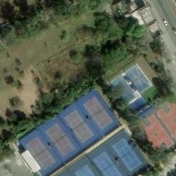 Monterrey Beach Volleyball Court #12 — aerial view