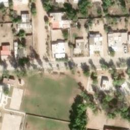 Villa Benito Juárez Beach Volleyball Court #2 — aerial view