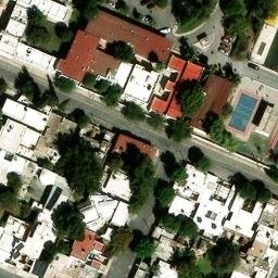 Saltillo Beach Volleyball Court #8 — aerial view