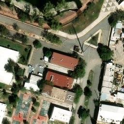 Saltillo Beach Volleyball Court #2 — aerial view