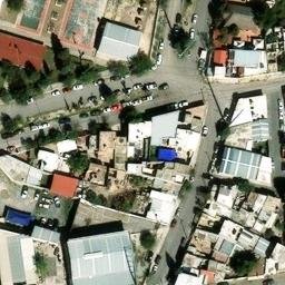 Saltillo Beach Volleyball Court #1 — aerial view