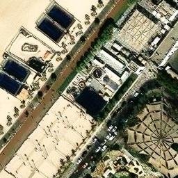Kite Beach Volleyball Courts — aerial view