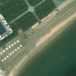 Beach Volleyball — aerial view
