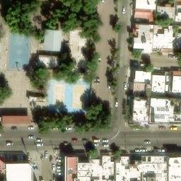 Culiacán Rosales Beach Volleyball Court #4 — aerial view