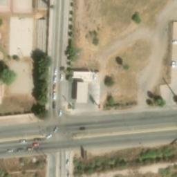 Las Vegas Beach Volleyball Court — aerial view
