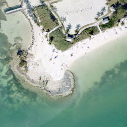 Volleyball Court — aerial view