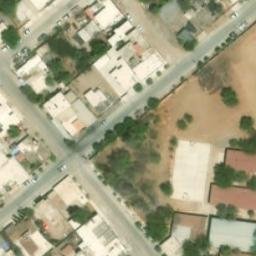 La Cruz de Elota Beach Volleyball Court #1 — aerial view