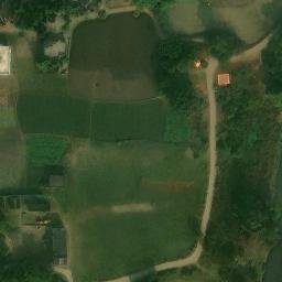 Chunait School Math volleyball ground — aerial view