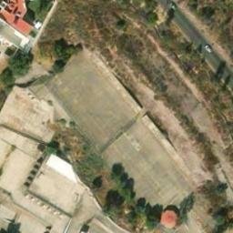 Bracho (Lomas de Bracho) Beach Volleyball Court #2 — aerial view