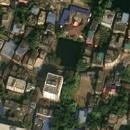 Volleyball Anushilan Chakra Playing Ground — aerial view