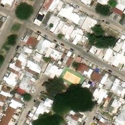 Claustros Cancha de Volleyball — aerial view