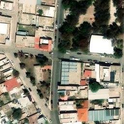Fresnillo Beach Volleyball Court #1 — aerial view