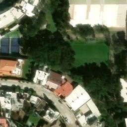 Colonia Lomas de San Luis 2a. Sección Beach Volleyball Court — aerial view