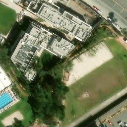 Fraccionamiento La Loma Beach Volleyball Court — aerial view