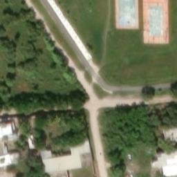 Polideportivo — aerial view