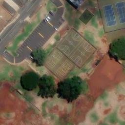 Ewa Beach Volleyball Courts — aerial view