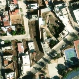San Luis de la Paz Beach Volleyball Court — aerial view
