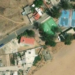 Mexticacán Beach Volleyball Court #2 — aerial view