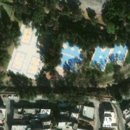 Mezquitic de la Magdalena Beach Volleyball Court #1 — aerial view