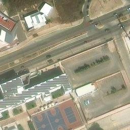León Beach Volleyball Court — aerial view
