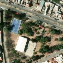 Dolores Hidalgo Beach Volleyball Court #1 — aerial view