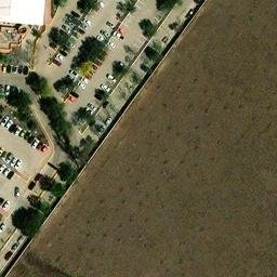Canchas volleyball Ibero — aerial view