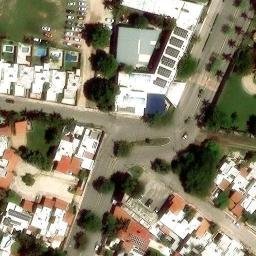 Fraccionamiento Montebello Beach Volleyball Court — aerial view