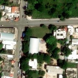 Mérida Beach Volleyball Court #1 — aerial view