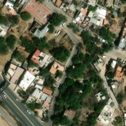San Miguel de Allende Beach Volleyball Court #1 — aerial view