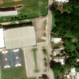 Cancha de usos multiples Polifunncional — aerial view