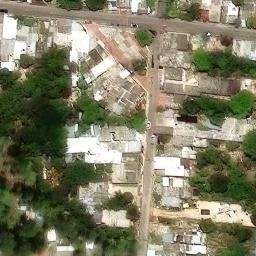 Cancha de usos multiples del Cerrito — aerial view