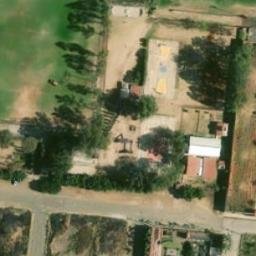 Capilla de Guadalupe Beach Volleyball Court — aerial view