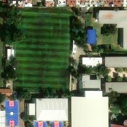 Ex Hacienda de los Ibarra Beach Volleyball Court #5 — aerial view