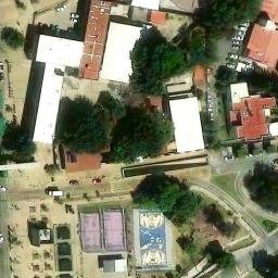 Delfines Voleibol — aerial view