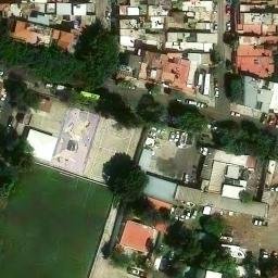 Pueblo Abandonado Las Juntas Beach Volleyball Court #3 — aerial view