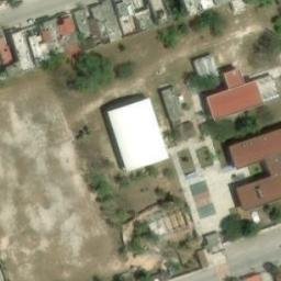 Tulum Beach Volleyball Court — aerial view