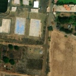 El Barrio Beach Volleyball Court #1 — aerial view