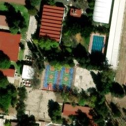 Ciudad Peluche Beach Volleyball Court #3 — aerial view