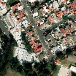 Tenencia Morelos Beach Volleyball Court #15 — aerial view