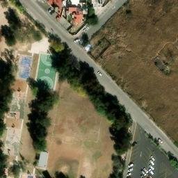 Tenencia Morelos Beach Volleyball Court #14 — aerial view