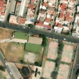 San Pablo de las Salinas Beach Volleyball Court #5 — aerial view