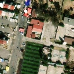 San Pablo de las Salinas Beach Volleyball Court #2 — aerial view