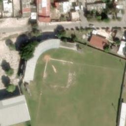 Unidad Deportiva de Seybaplaya — aerial view