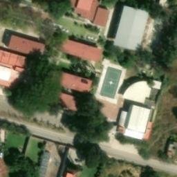 Zapotiltic Beach Volleyball Court #1 — aerial view